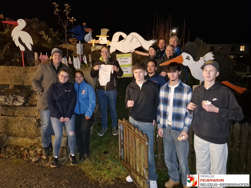 Der Storch ist gelandet - Daniel