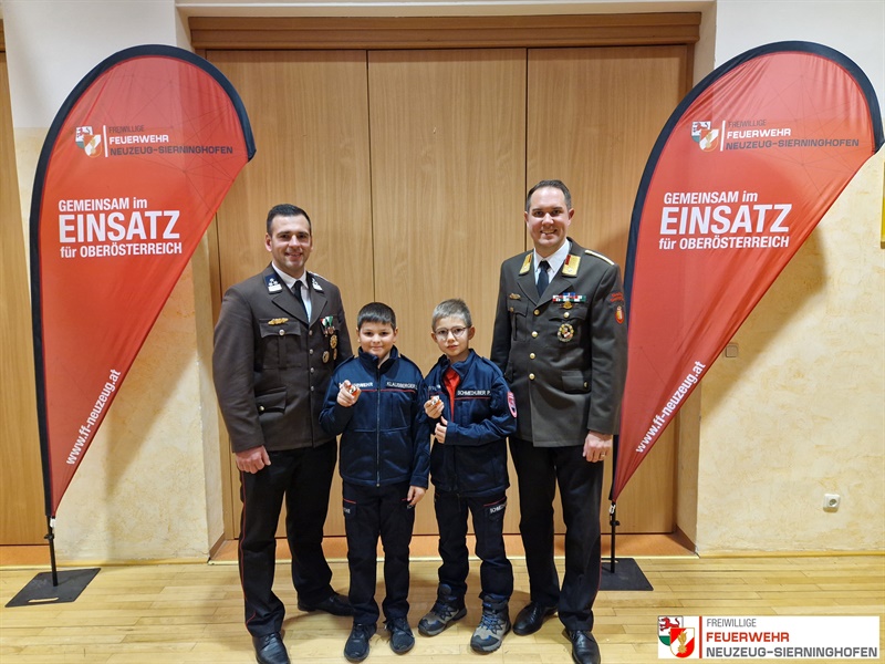 Flori Abzeichen für Mitglieder der Feuerwehrjugend