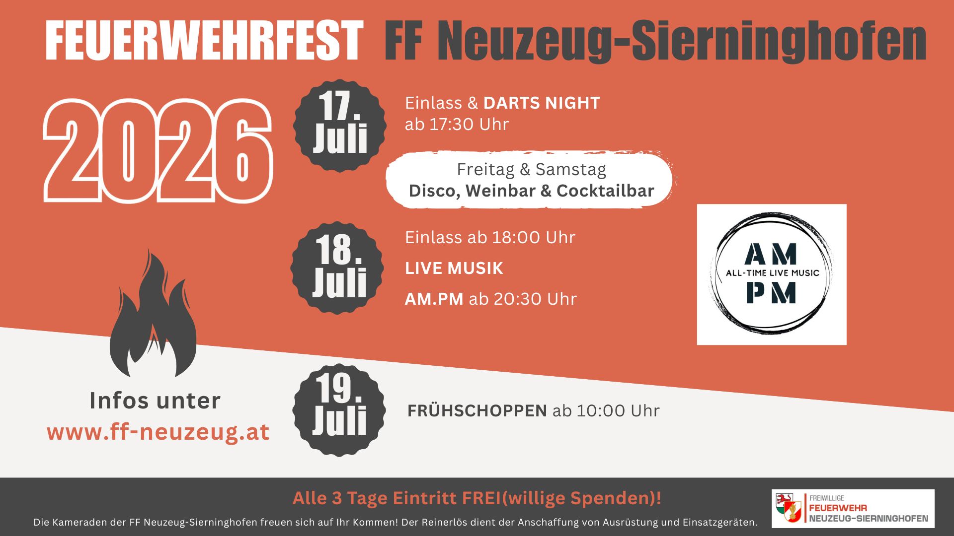 Feuerwehrfest Neuzeug 2026